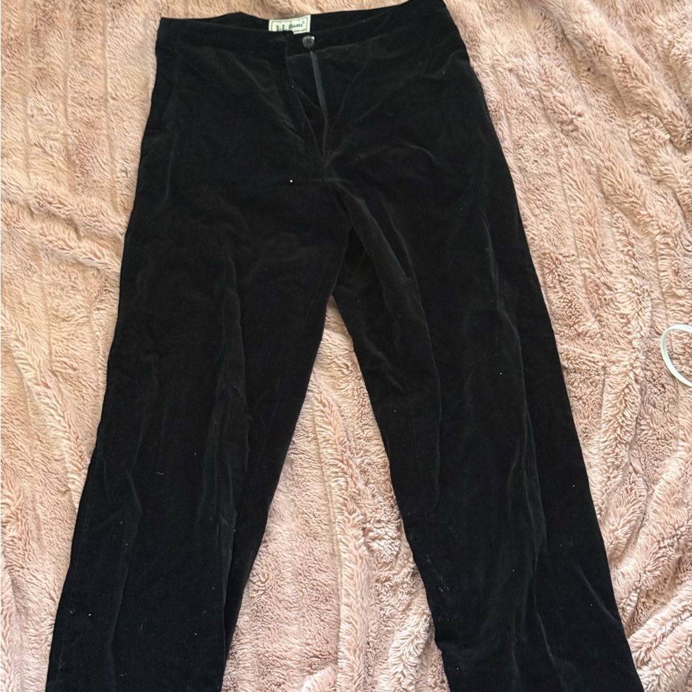 velvet LL bean wide legs pants